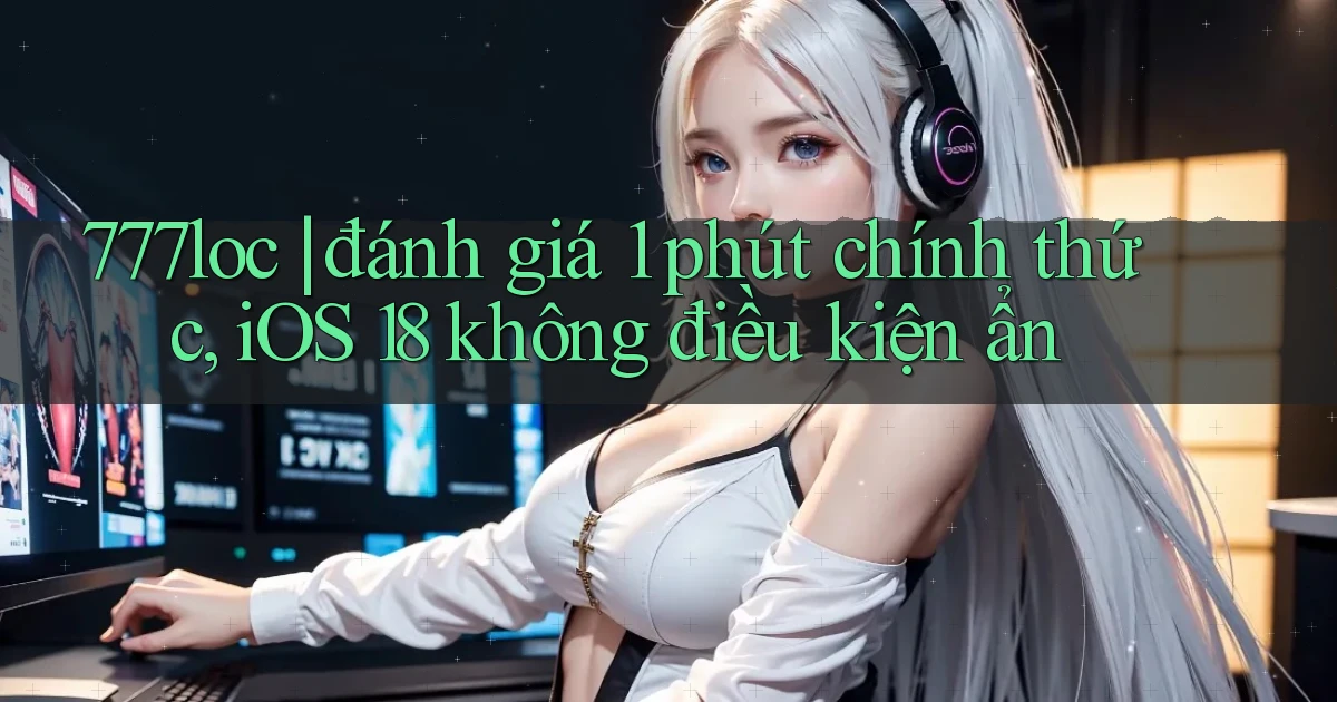 777loc đánh giá 1 phút chính thức, iOS 18 không điều kiện ẩn