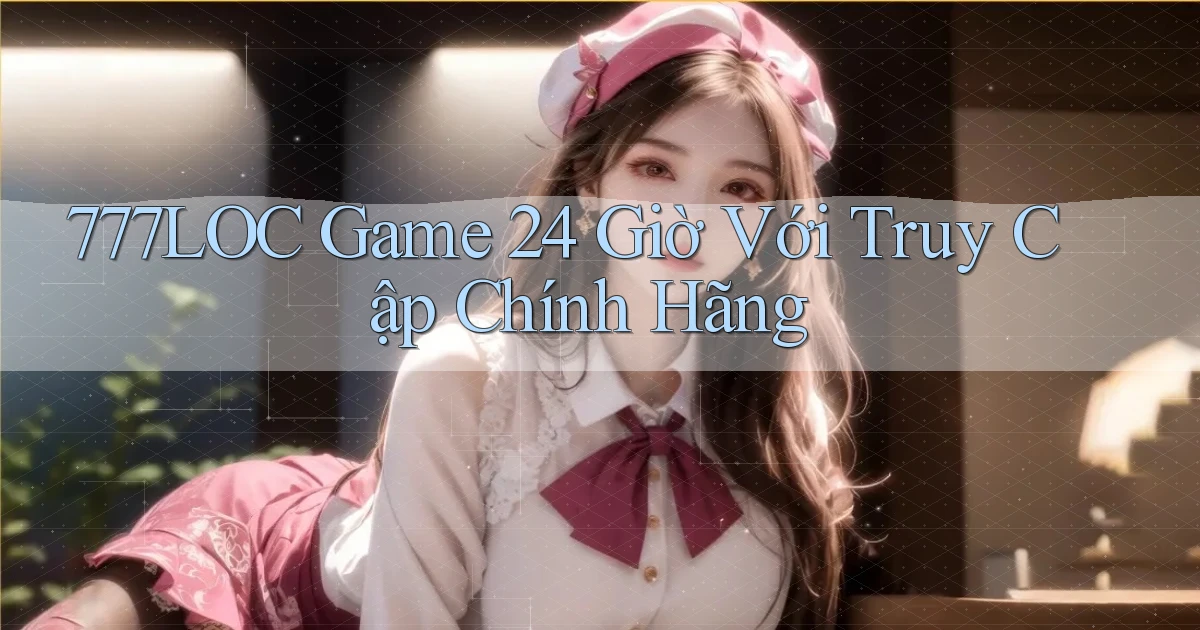 777loc   Game 24 Giờ Với Truy Cập Chính Hãng