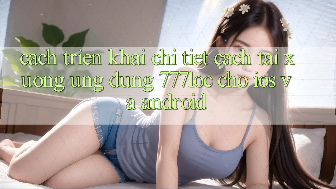 Cách triển khai Chi Tiết Cách Tải xuống Ứng Dụng 777loc Cho iOS Và Android Cách triển khai Chi Tiết Cách Tải xuống Ứng Dụng 777loc Cho iOS Và Android