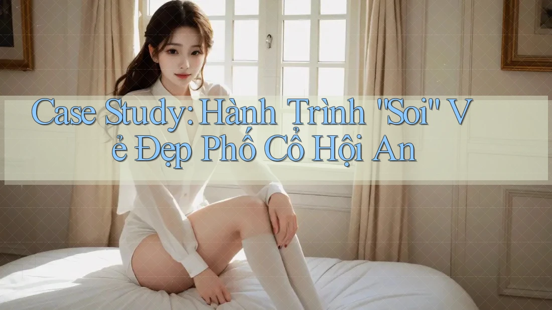 Case Study: Hành Trình “Soi” Vẻ Đẹp Phố Cổ Hội An