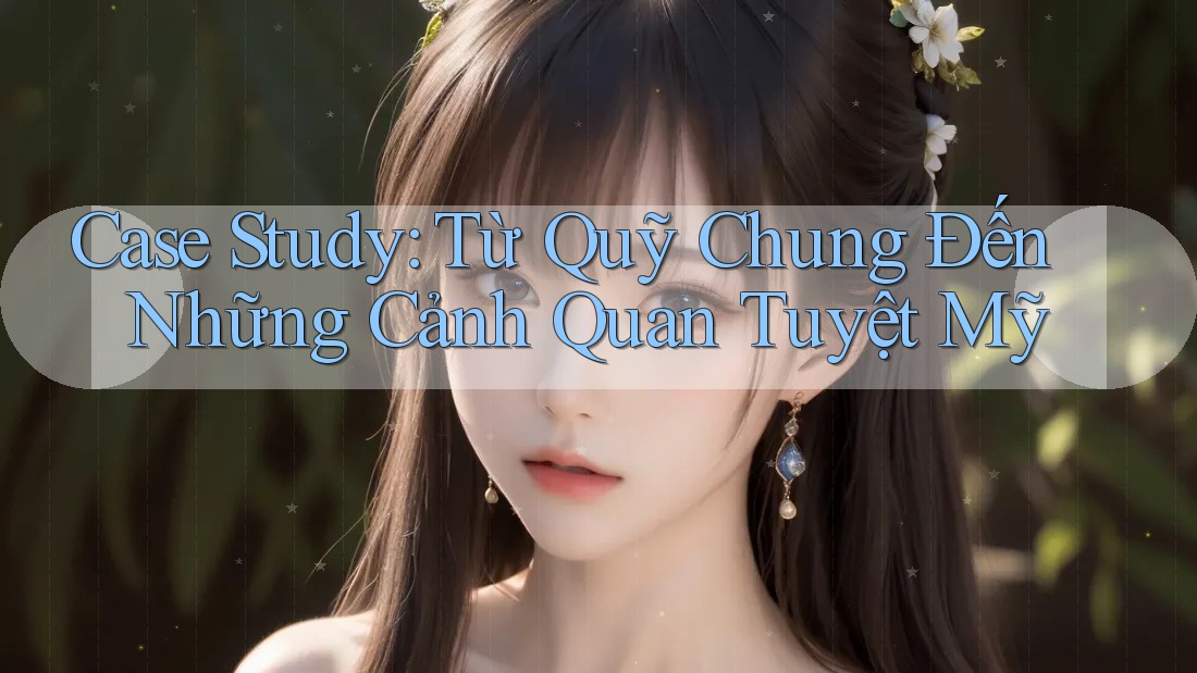Case Study: Từ Quỹ Chung Đến Những Cảnh Quan Tuyệt Mỹ