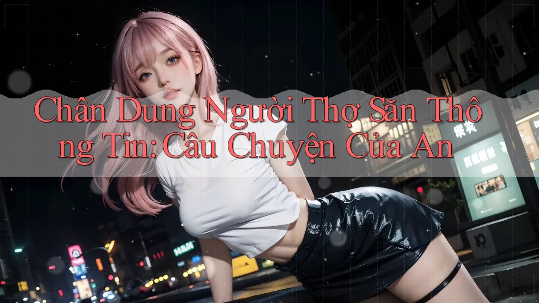 Chân Dung Người Thợ Săn Thông Tin: Câu Chuyện Của An Chân Dung Người Thợ Săn Thông Tin: Câu Chuyện Của An
