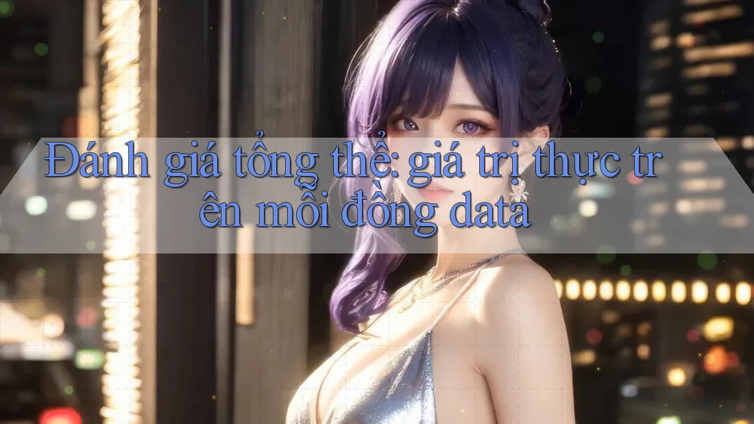 Đánh giá tổng thể: giá trị thực trên mỗi đồng data