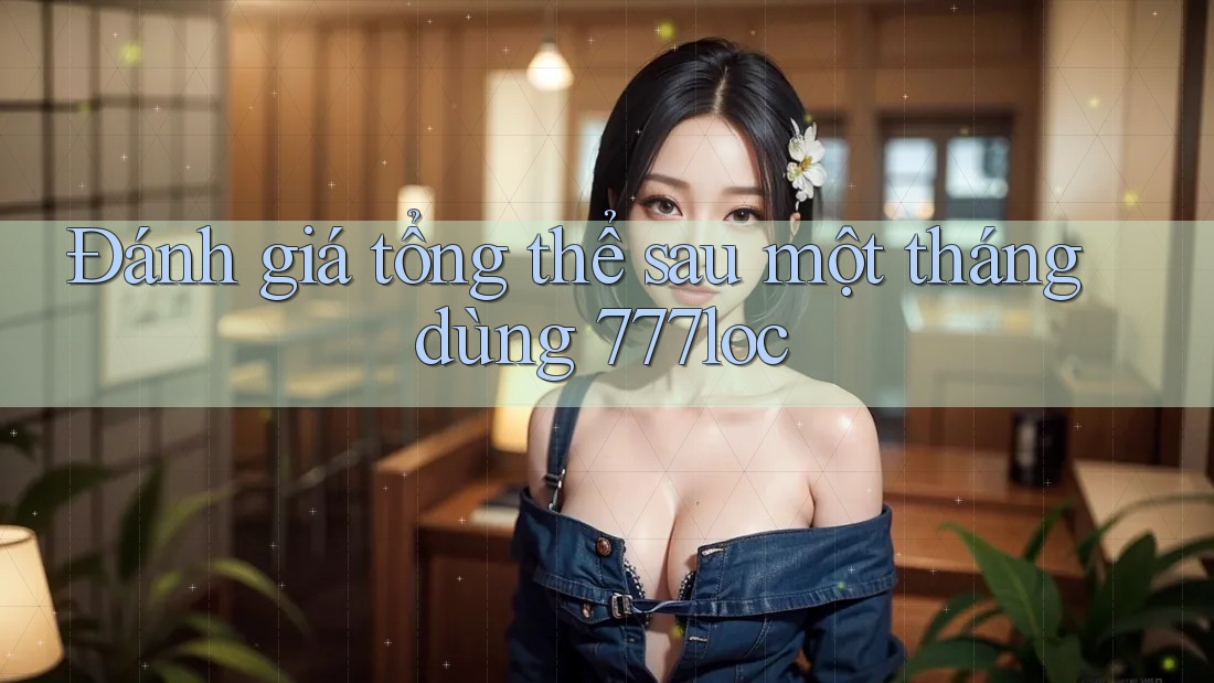 Đánh giá tổng thể sau một tháng dùng 777loc Đánh giá tổng thể sau một tháng dùng 777loc