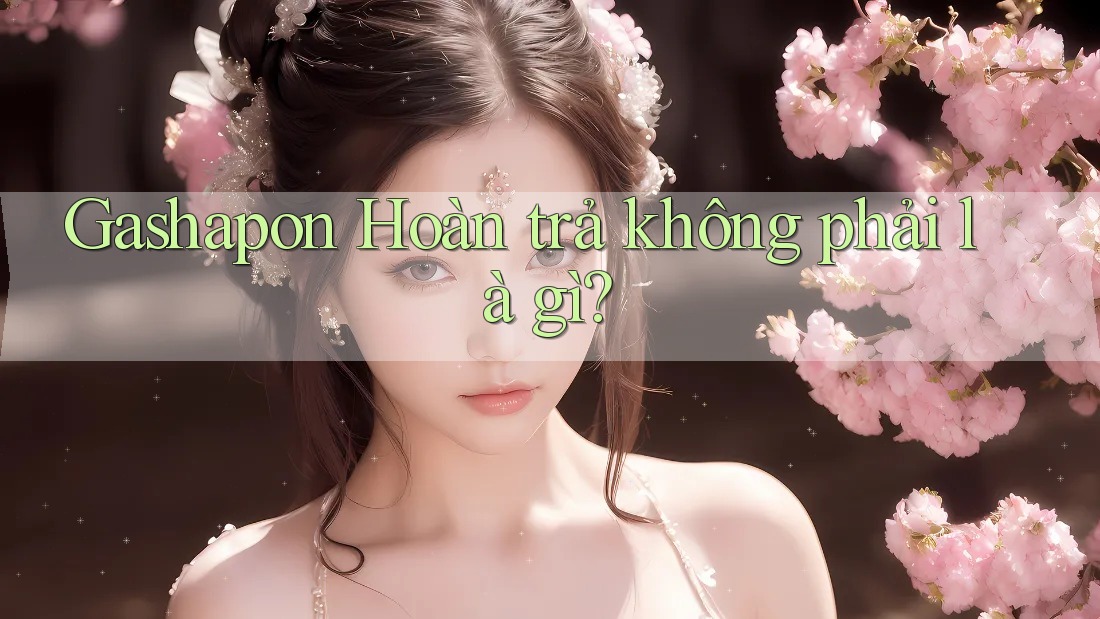 Gashapon Hoàn trả không phải là gì? Gashapon Hoàn trả không phải là gì?