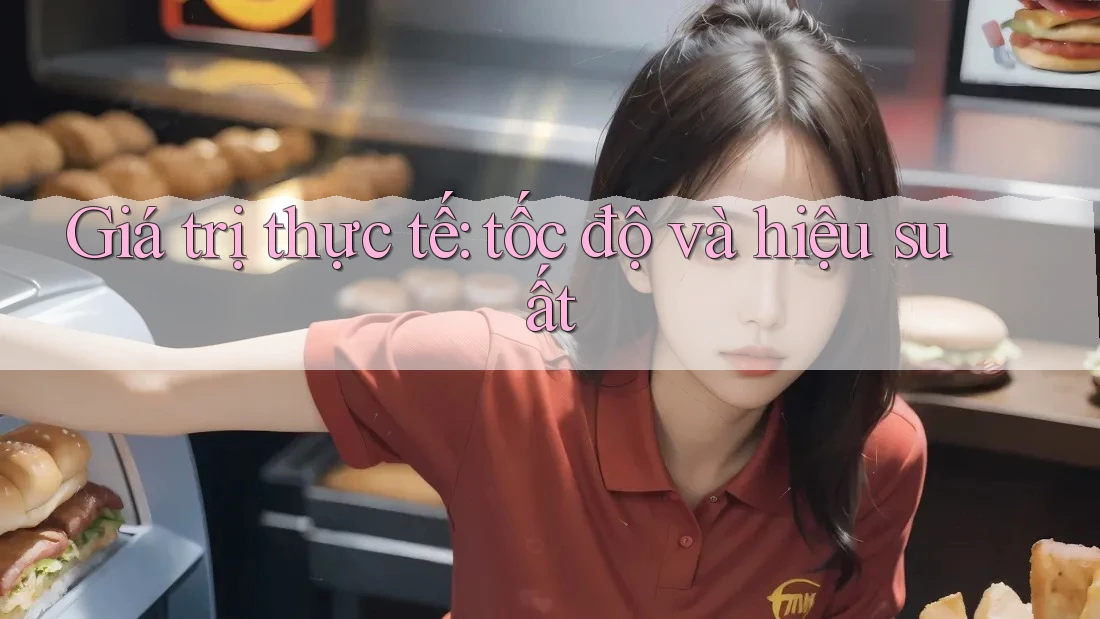 Giá trị thực tế: tốc độ và hiệu suất