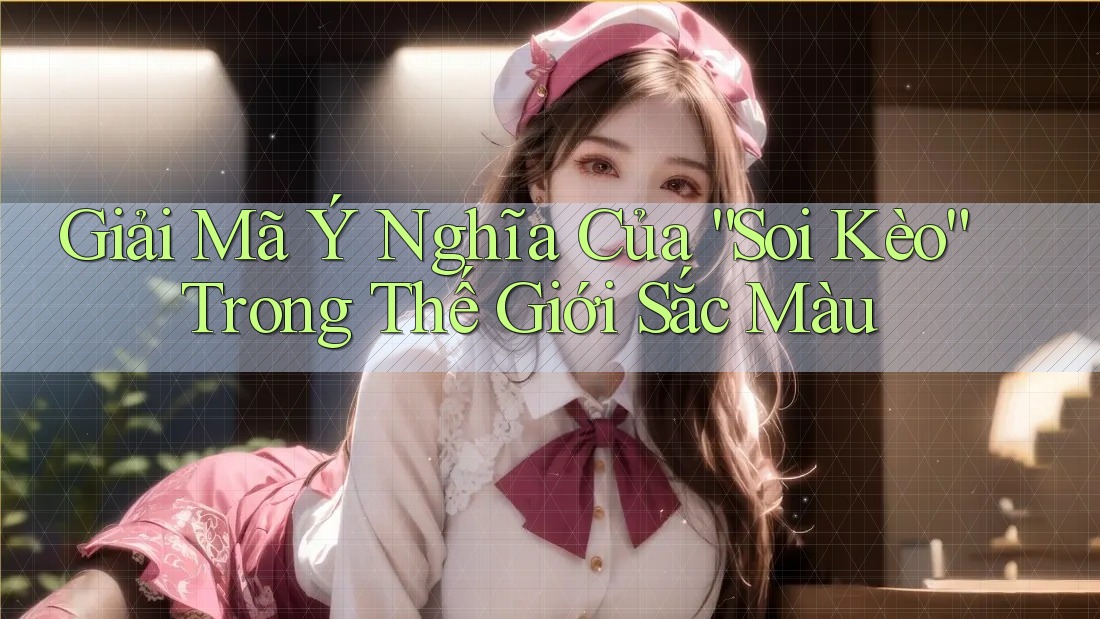 Giải Mã Ý Nghĩa Của “Soi Kèo” Trong Thế Giới Sắc Màu Giải Mã Ý Nghĩa Của “Soi Kèo” Trong Thế Giới Sắc Màu