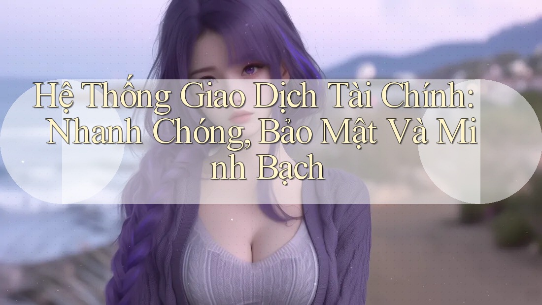 Hệ Thống Giao Dịch Tài Chính: Nhanh Chóng, Bảo Mật Và Minh Bạch Hệ Thống Giao Dịch Tài Chính: Nhanh Chóng, Bảo Mật Và Minh Bạch