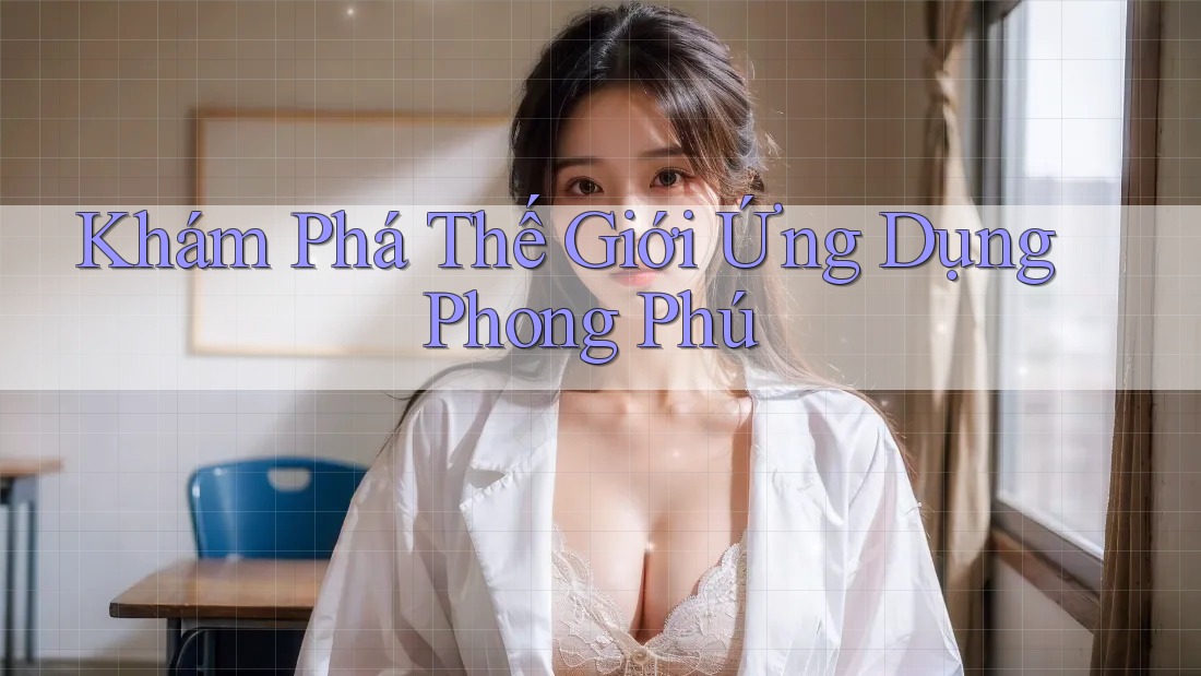 Khám Phá Thế Giới Ứng Dụng Phong Phú