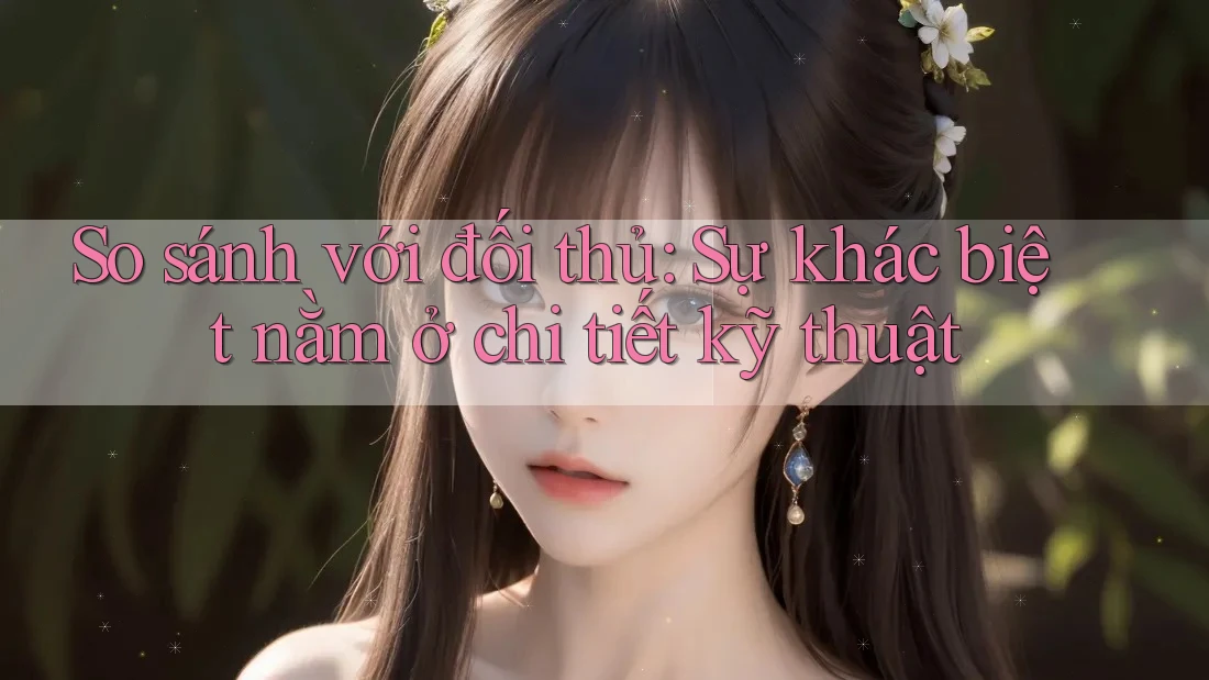 So sánh với đối thủ: Sự khác biệt nằm ở chi tiết kỹ thuật