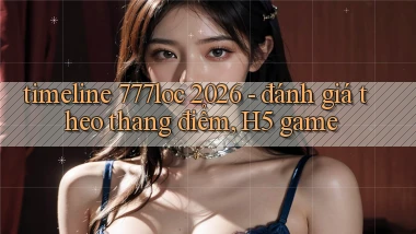 timeline 777loc 2026   đánh giá theo thang điểm, H5 game