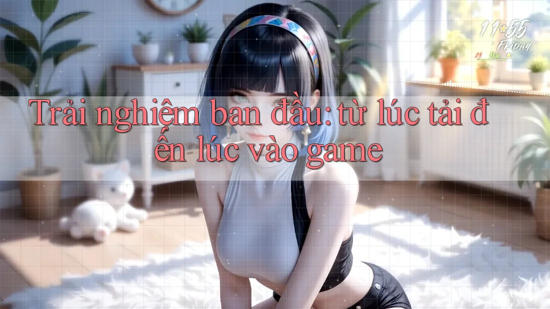Trải nghiệm ban đầu: từ lúc tải đến lúc vào game Trải nghiệm ban đầu: từ lúc tải đến lúc vào game