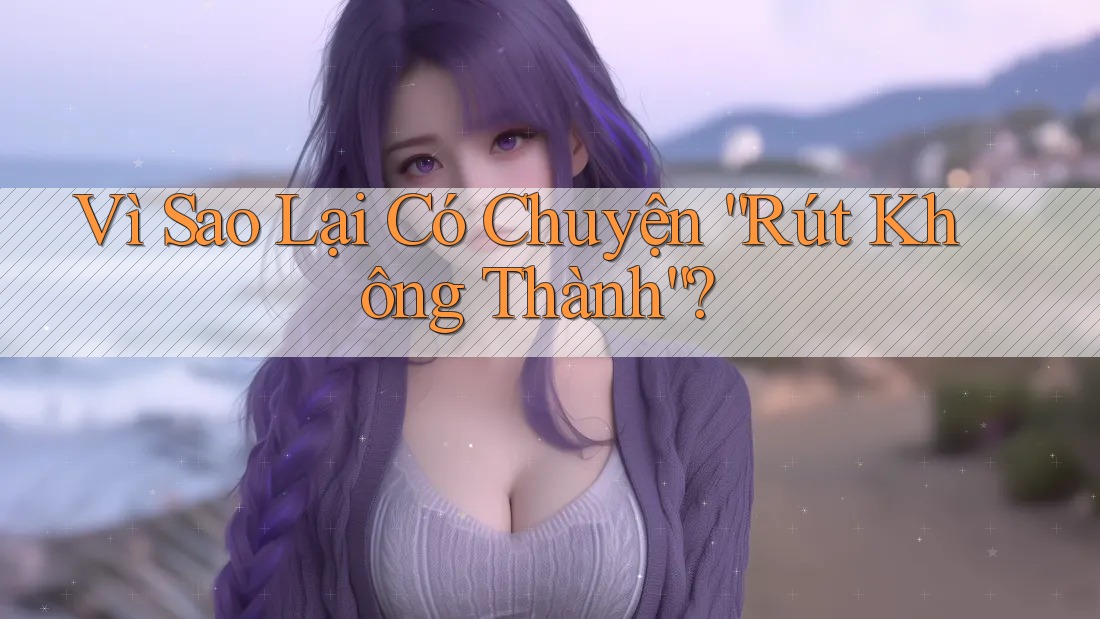 Vì Sao Lại Có Chuyện “Rút Không Thành”?
